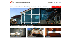 Desktop Screenshot of cardinal-construct.com